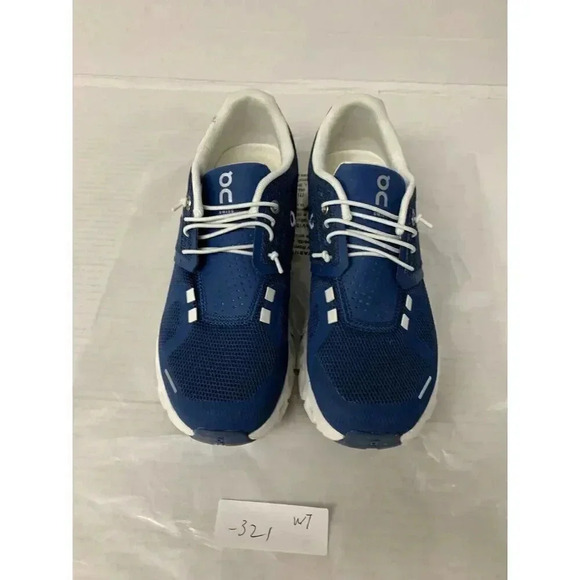 -321 On Cloud 5, Blue/White, Womens Running Shoes-US 7 Womens - Picture 3 of 6